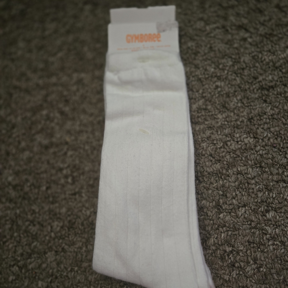 Gymboree Classic White Casual Socks Size S (11-12) -2 Pack